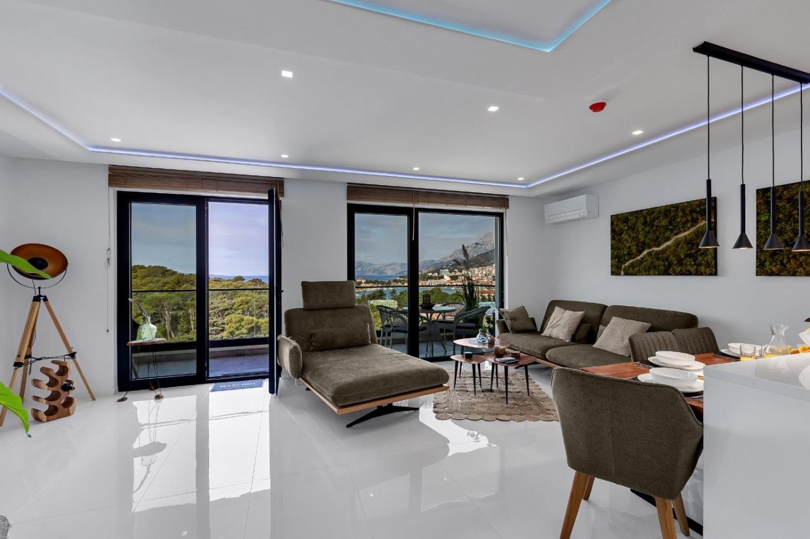 Luxury Sea View With Pool Apartmán *